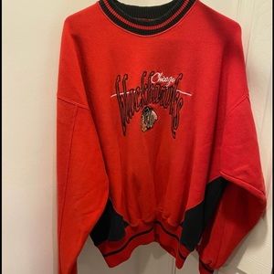 VINTAGE BLACKHAWKS SWEATSHIRT